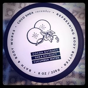 Cocoshea cucumber body butter